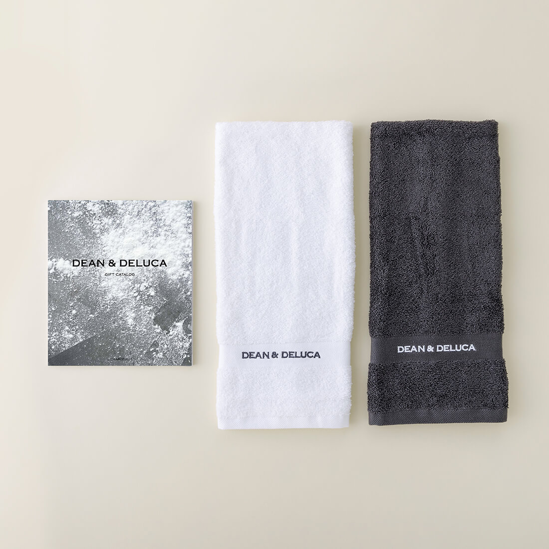 DEAN & DELUCA ギフトカタログ(ブックタイプ)＜CHARCOAL-BC(チャコール-BC)＞+キッチンタオルセット