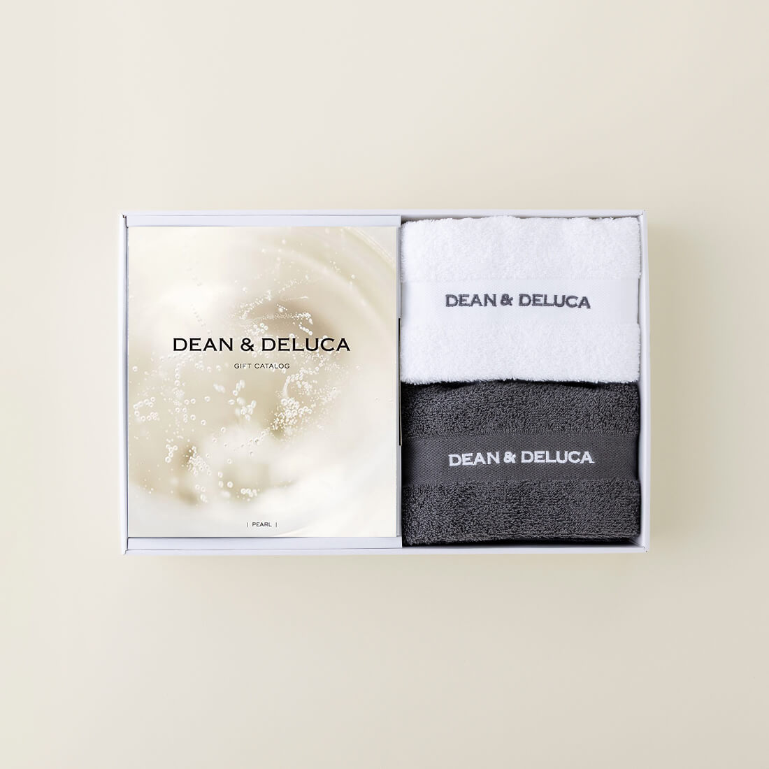 DEAN & DELUCA ギフトカタログ(ブックタイプ)＜PEARL-BC(パール-BC)＞+キッチンタオルセット