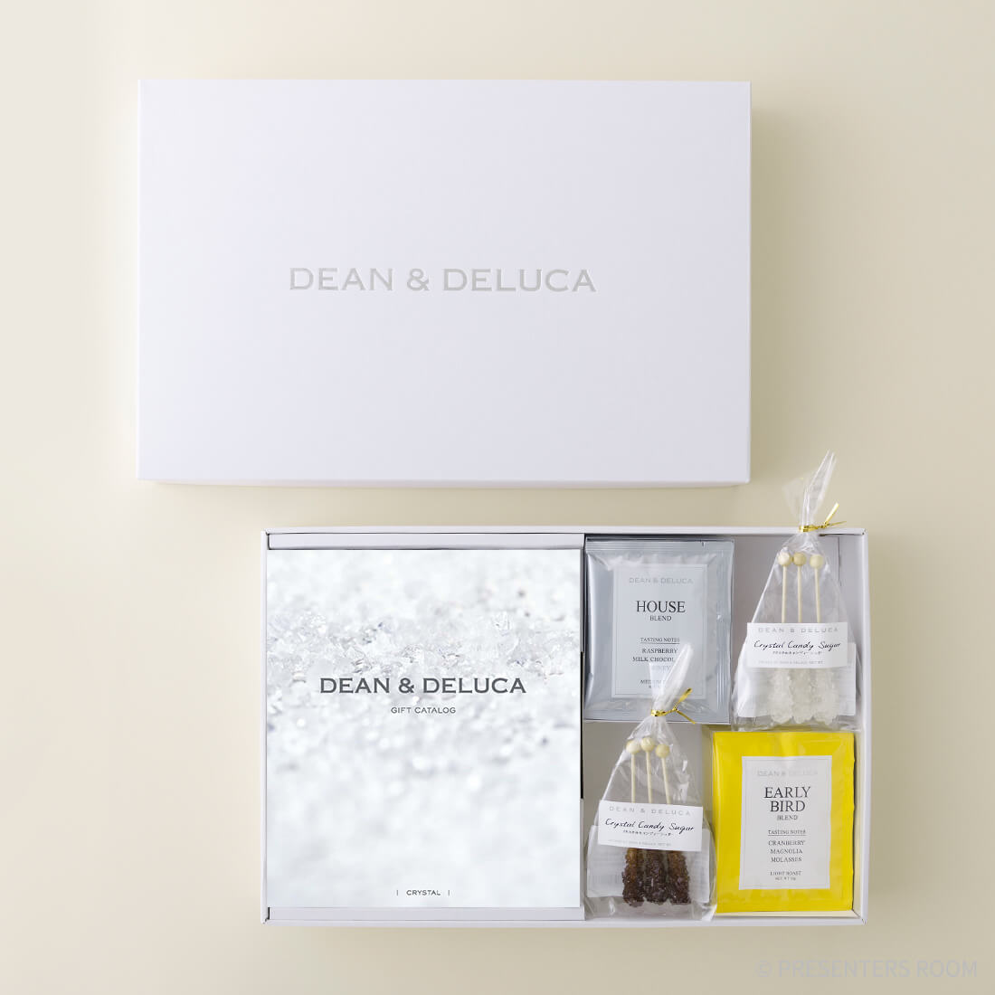 DEAN & DELUCA ギフトカタログ(ブックタイプ)＜CRYSTAL-BC(クリスタル-BC＞+シュガー・ドリップコーヒーセット