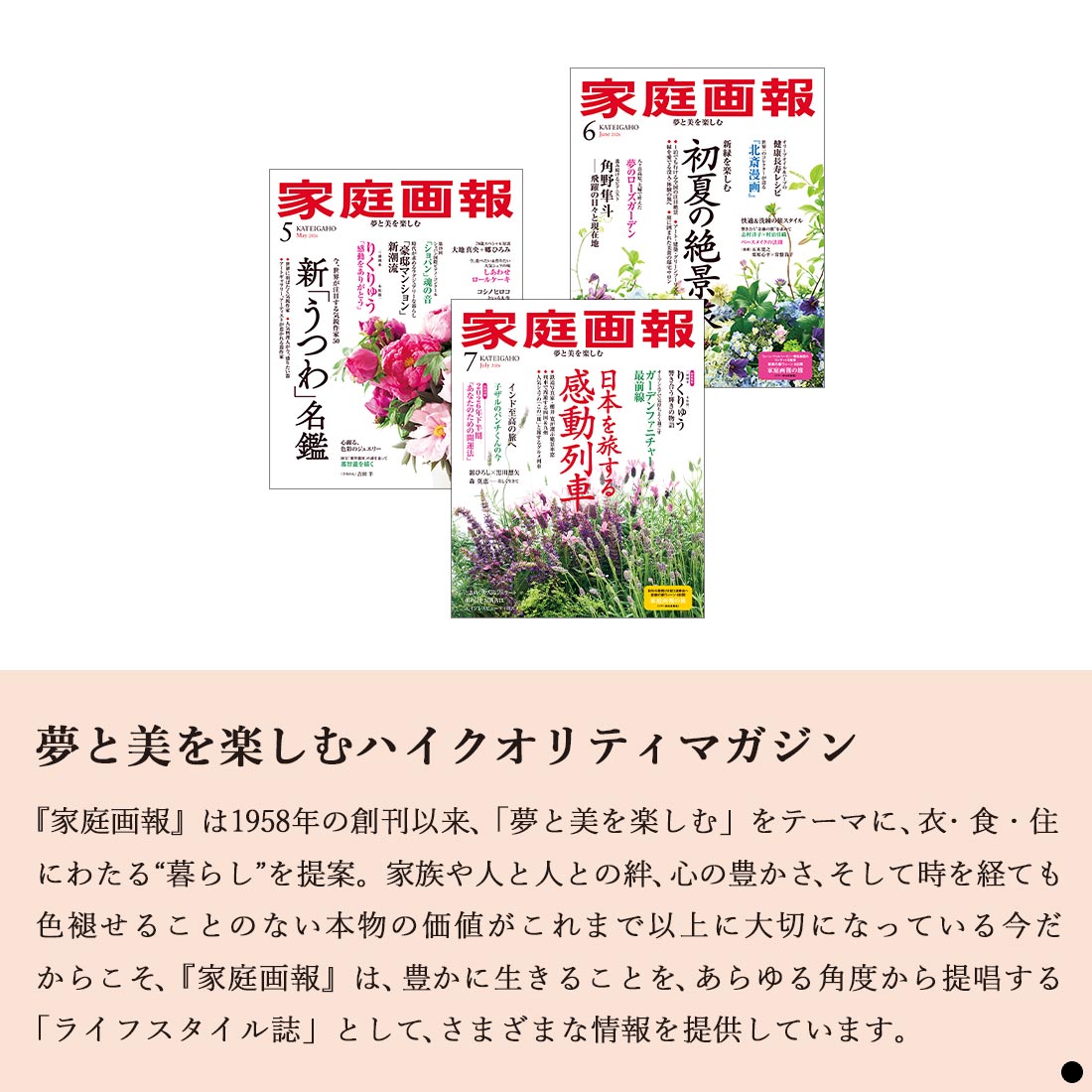 家庭画報 グルメカタログ 商品説明