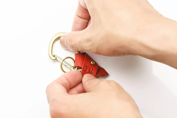 KARABINER RIBBON KEYRING