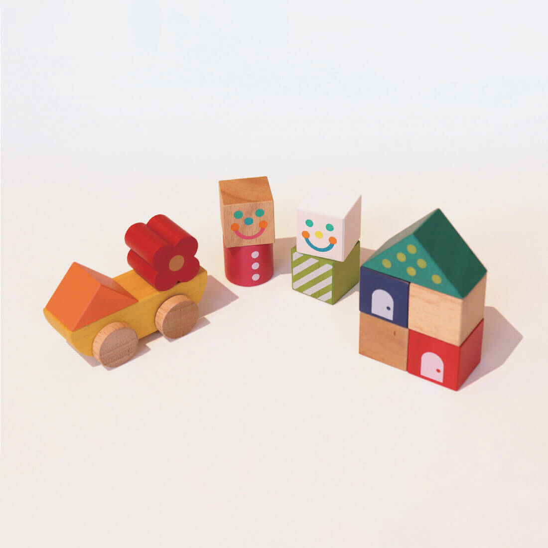 ∞つみき∞ エド・インター カラーつみき12ピースのギフト通販 - 贈り物、ギフトの