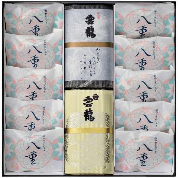 俵屋吉富 / 京銘菓 雲龍・白雲龍・京のおまんじゅう八重 詰合せ