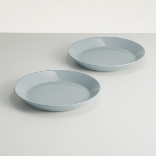 iittala / ティーマ プレート 21cm（パールグレー） ペア