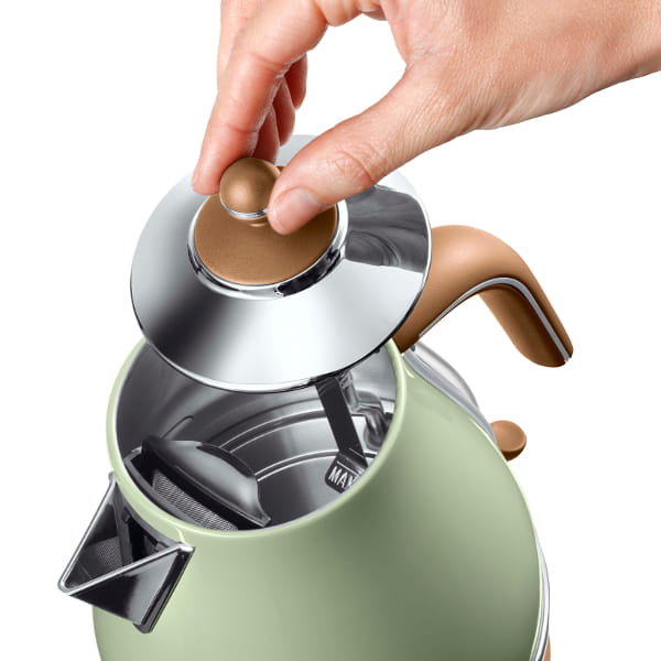 デロンギ アイコナヴィンテージコレクション 電気ケトル(オリーブ