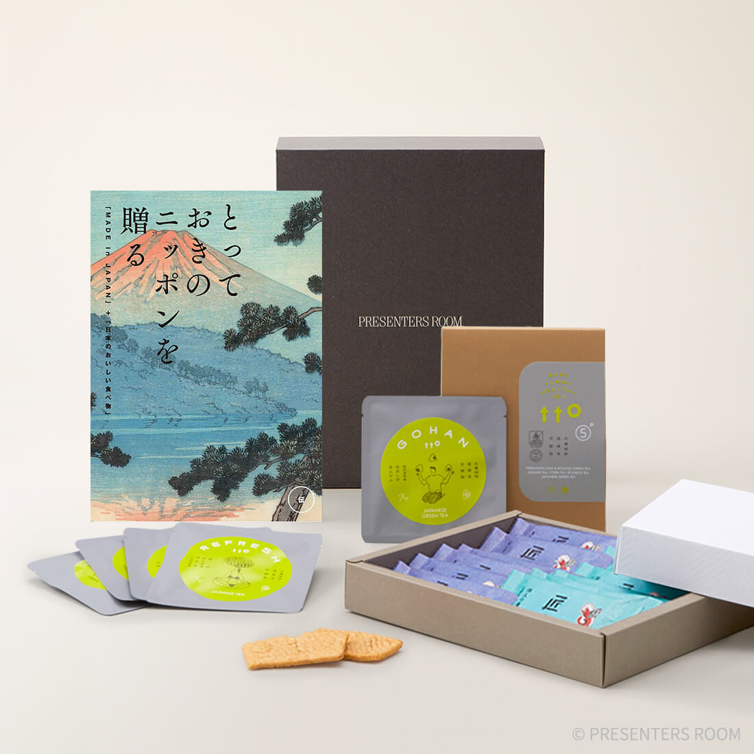 とっておきのニッポンを贈る ＜伝(つたう)＞+カルビー / かっぱえびせん匠海 2種詰合せ11枚・t to 5 (5種ｾｯﾄ)