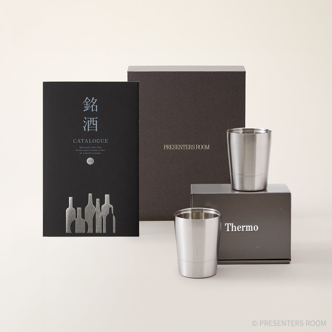 銘酒カタログギフト ＜GS05＞+二重カップペア