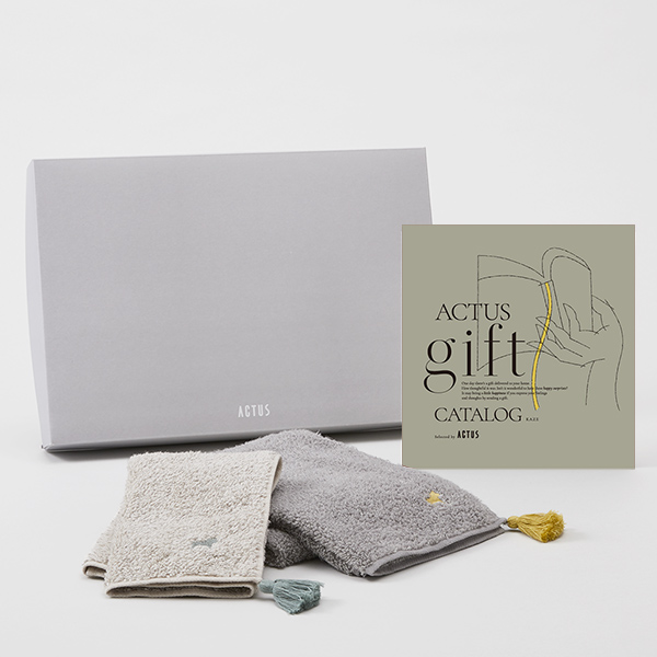 ACTUS(アクタス) ギフトカタログ ＜KAZE(風)＞＋HOKUO タオルセット