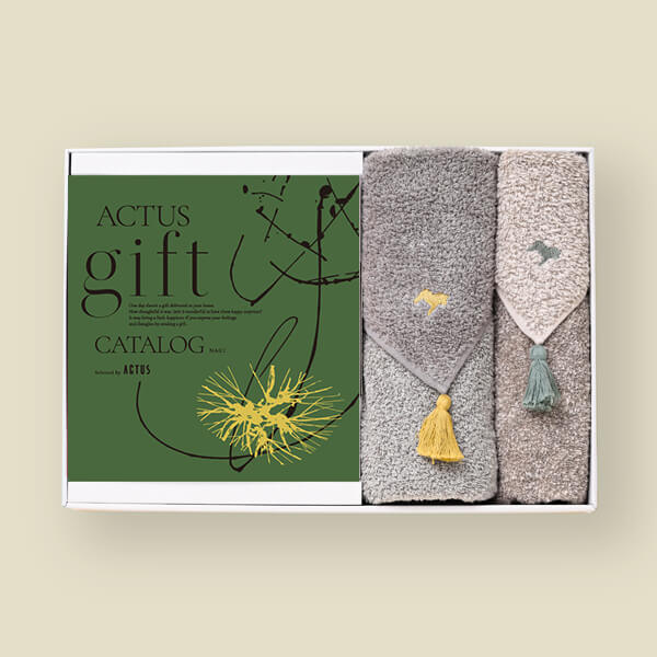 ACTUS(アクタス) ギフトカタログ ＜NAGI(凪)＞＋HOKUO タオルセット