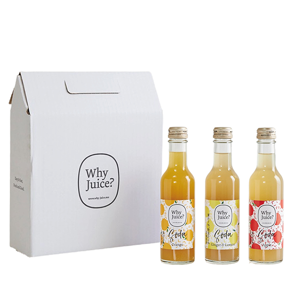Why Juice? / Fruits SODA 3本SET