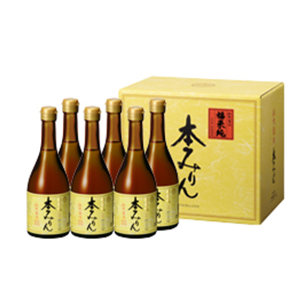 白扇酒造 福来純「伝統製法」熟成本みりん 500ml×6本のギフト通販