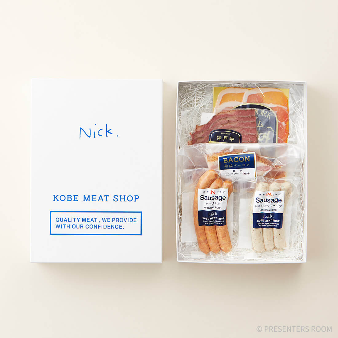 Nick / 神戸ビーフ・神戸ポークのアソート 5種