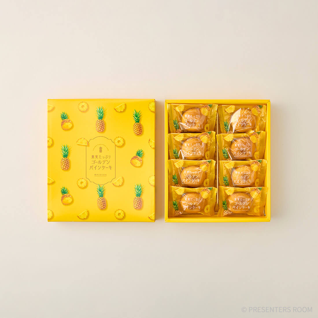 果実たっぷりゴールデンパインケーキ 8個入り