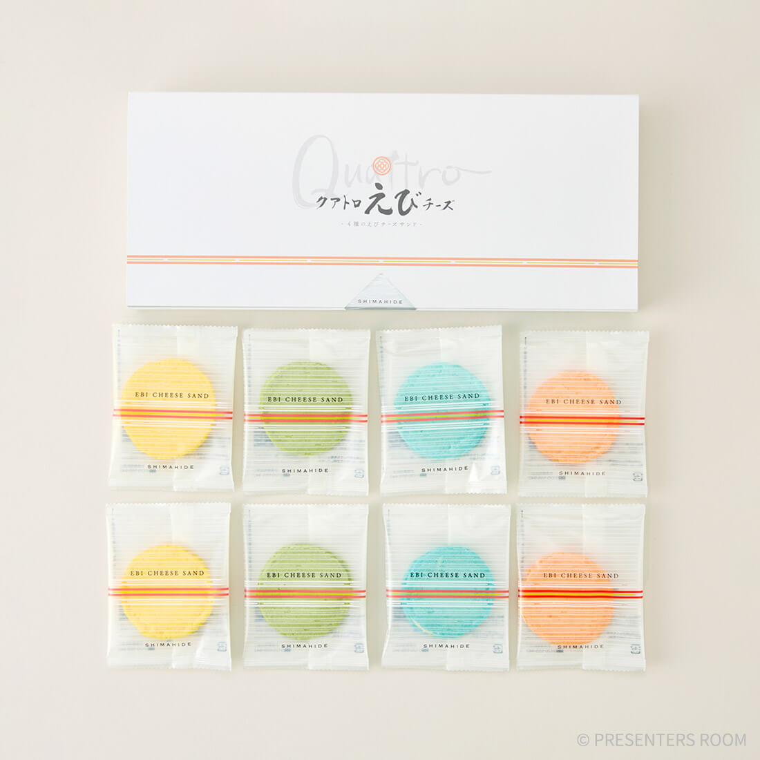 志ま秀 / クアトロえびチーズ 8袋入