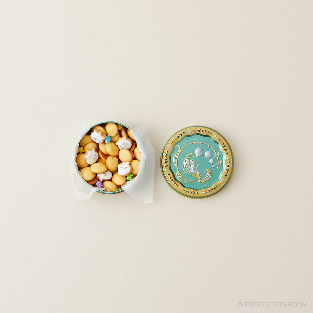 アンファン / スズランクッキー缶