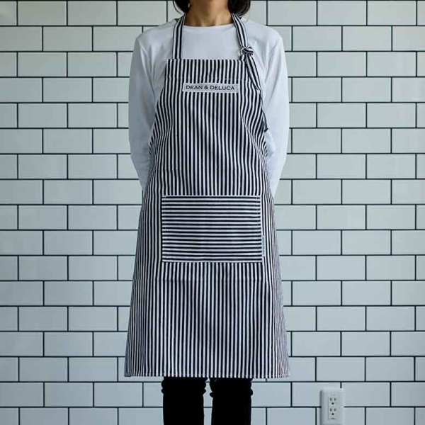 DEAN & DELUCA エプロン(ストライプ)