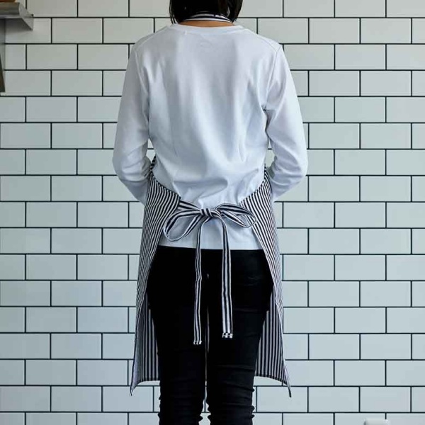 DEAN & DELUCA エプロン(ストライプ)