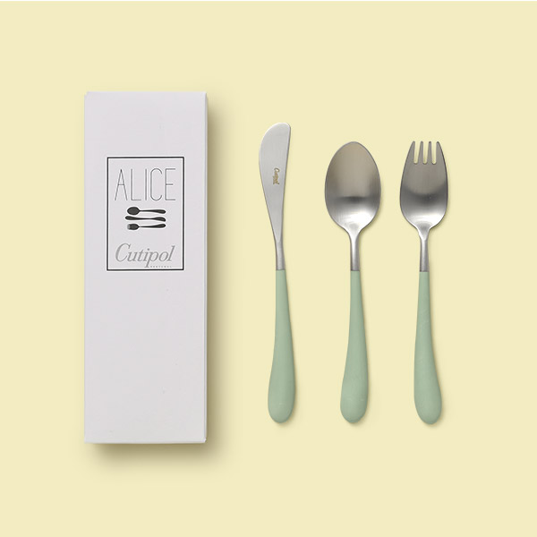 クチポール / Alice セラドン 3pcs