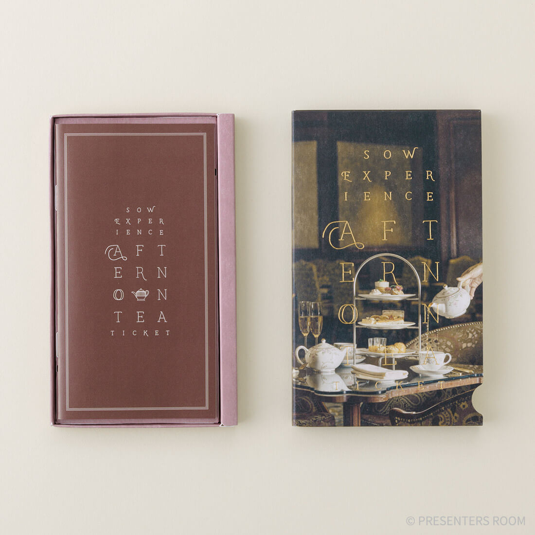 SOW EXPERIENCE アフタヌーンティーチケットPLUSのギフト通販 - 贈り物
