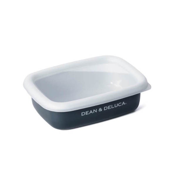 DEAN & DELUCA ホーローコンテナー(チャコールグレー)