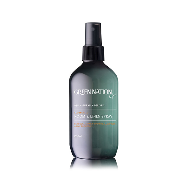 GREEN NATION Life / ルーム&リネンスプレー200ml（レモングラス＆ピンクグレープフルーツ）