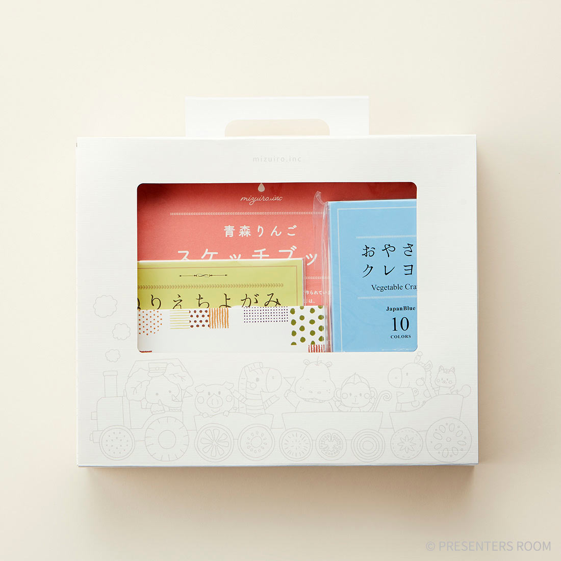 mizuiro おやさいクレヨンと青森りんごスケッチブックのお絵かき