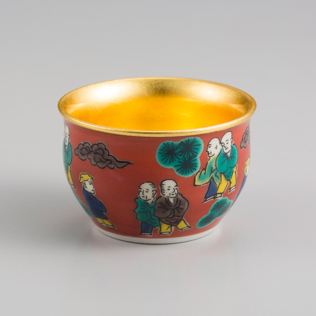 箔一 / 九谷焼 木米盃