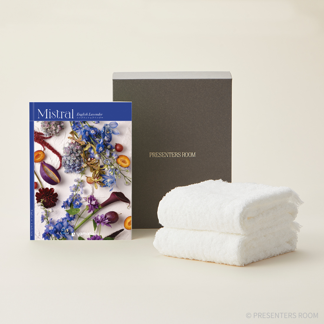 選べるギフト Mistral(ミストラル) ＜English Lavender(イングリッシュラベンダー)＞＋今治フェイスタオルセット