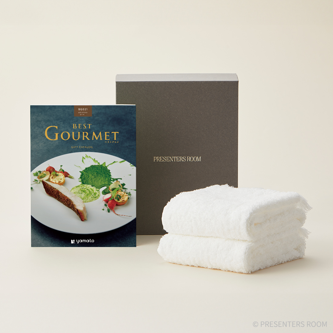 グルメカタログギフト BEST GOURMET(ベストグルメ)＜BG021 ピレネー＞+今治フェイスタオルセット