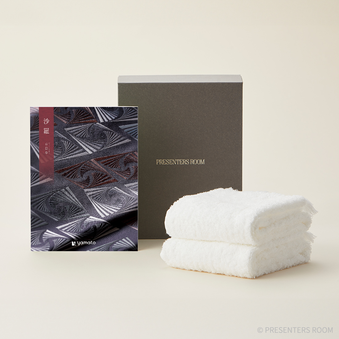 カタログギフト 沙羅(さら) ＜百日草(ひゃくにちそう)＞＋今治フェイス